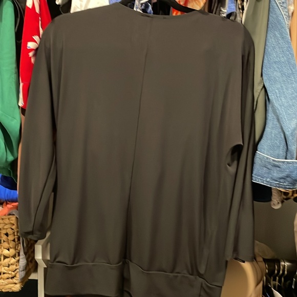 Black Carmen blouse size M - Picture 3 of 3